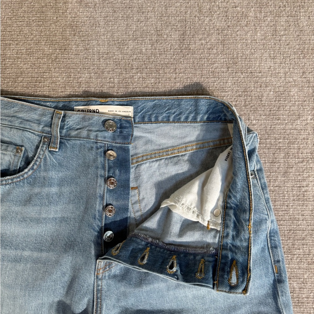GRLFRND NWOT Lauren Super Loose Wide Leg in Sin City Size 28 Trendy Y2K Relaxed - Picture 8 of 13